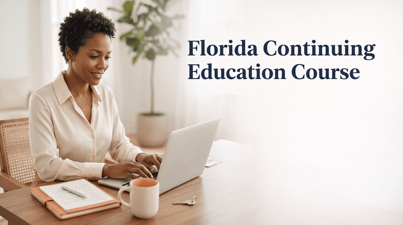 Continuing Education (42 Hours) Florida real estate course thumbnail